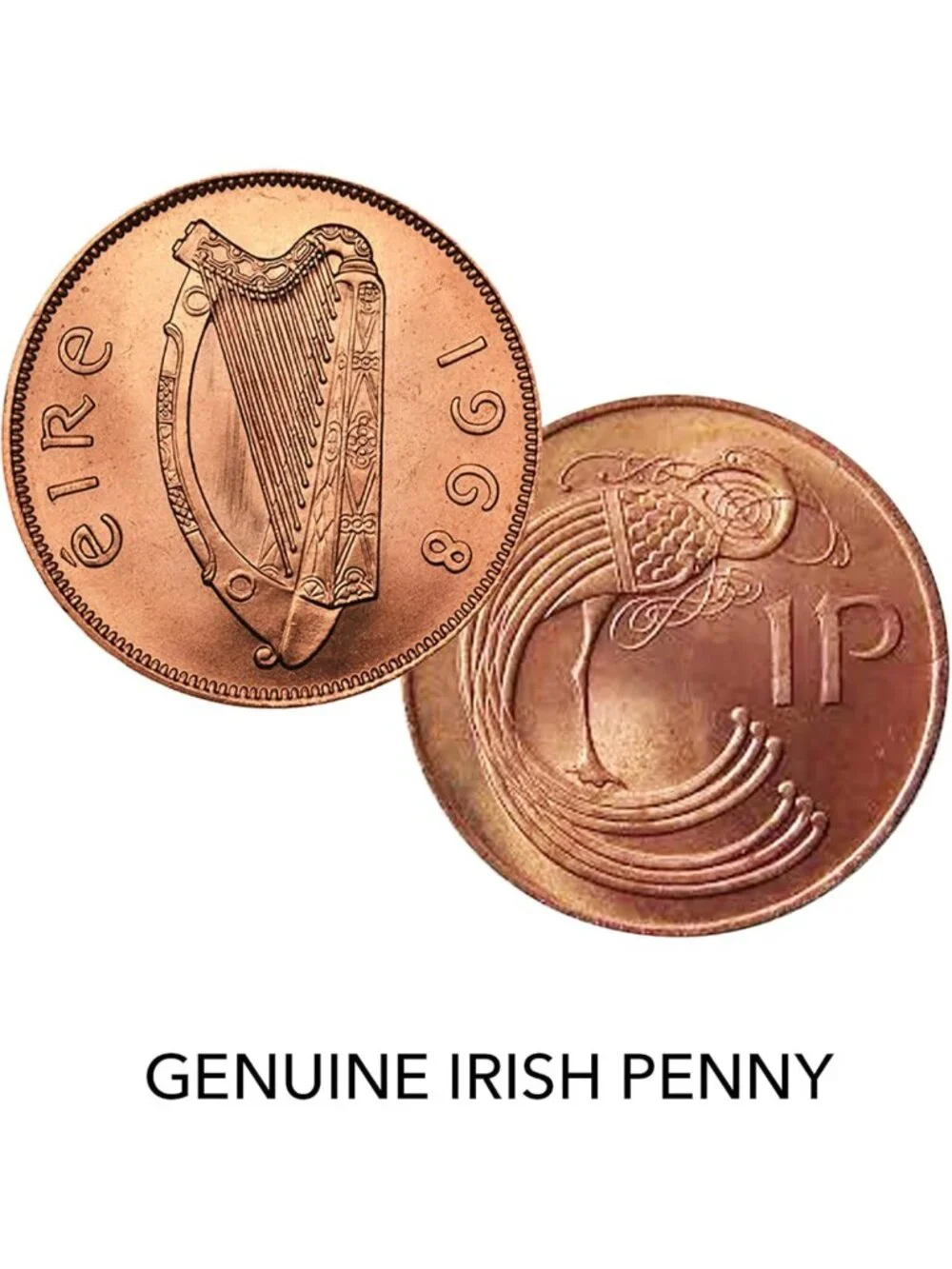St. Patrick's Day Wall Art - Three Irish Blessings Frame with Lucky Pennies